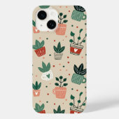 iPhone case with I wet my plants design (Rückseite)