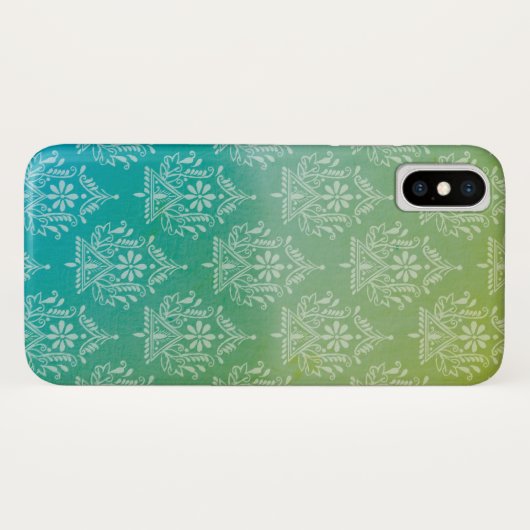 iPhone Cases im indischen Muster (Rückseite (Horizontal))