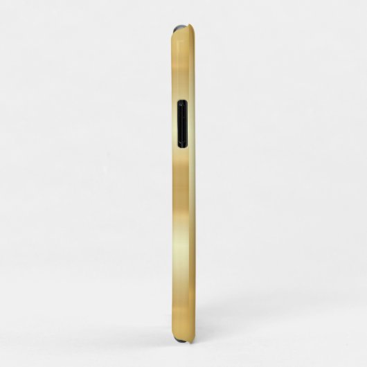 iPhone Cases Imitate Gold Glamour Trendy Moderne (Hinten/Rechts)