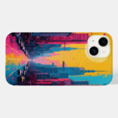 iPhone Cases (lebendiges Stadtbild) (Rückseite (Horizontal))