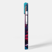 iPhone Cases (lebendiges Stadtbild) (Rückseite / Links)