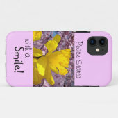 iPhone cases Peace beginnt mit einem Smile Spring (Rückseite (Horizontal))