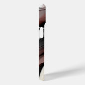 iPhone Cases Trend Abstrakt Schwarz-weiß Powdery (Rückseite / Rechts)