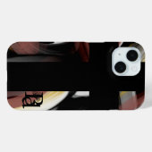 iPhone Cases Trend Abstrakt Schwarz-weiß Powdery (Rückseite (Horizontal))