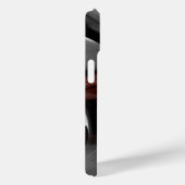 iPhone Cases Trend Abstrakt Schwarz-weiß Powdery (Rückseite / Rechts)