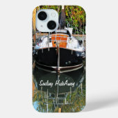 iPhone Classic Sailboat Case (Rückseite)