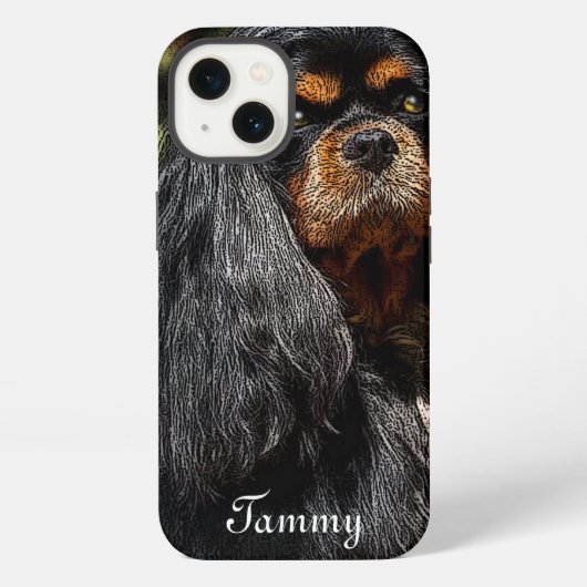 iPhone Cover, cavalier spaniel, iPhone 11 Hüllen Hülle (Rückseite)