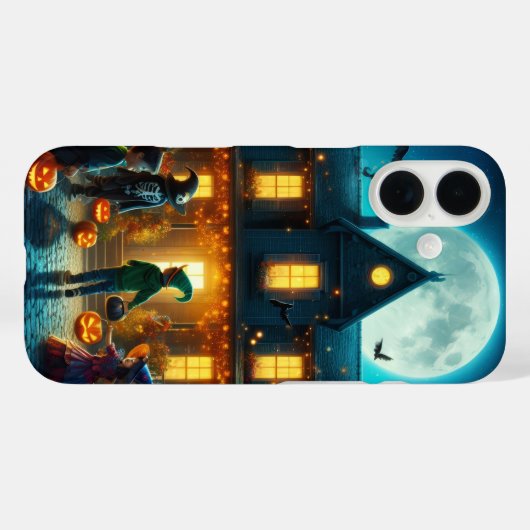 Iphone cover Halloween (Rückseite (Horizontal))