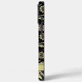 iPhone Cover-, Schwarz- und Gold-Personalisiert-Da Case-Mate iPhone Hülle (Rückseite / Links)