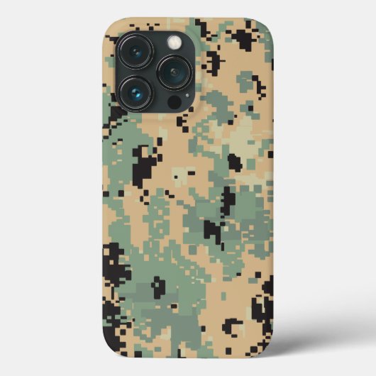 iPhone Digital-Tarnmuster Case-Mate iPhone Hülle (Rückseite)