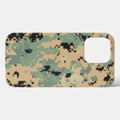 iPhone Digital-Tarnmuster Case-Mate iPhone Hülle (Rückseite (Horizontal))