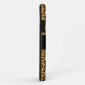 iPhone Elegant Classy Gold Leopard Case-Mate iPhone Hülle (Hinten/Rechts)