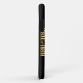 iPhone Elegant Klasse Gold Black Leopard Floral Case-Mate iPhone Hülle (Hinten/Rechts)