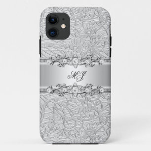 iPhone Elegant Klassisch Silber Weiß Case-Mate iPhone Hülle