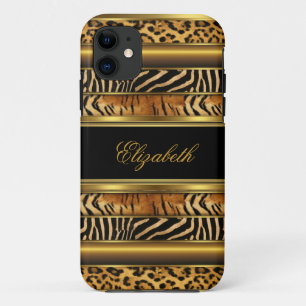 iPhone Elegantes Klassisches Gold Gemischter Tierd Case-Mate iPhone Hülle