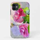 iPhone elf Designer Fall Floral Case-Mate iPhone Hülle (Rückseite)