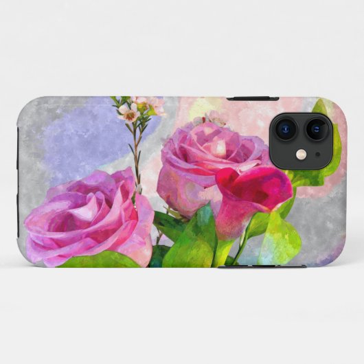iPhone elf Designer Fall Floral Case-Mate iPhone Hülle (Rückseite (Horizontal))