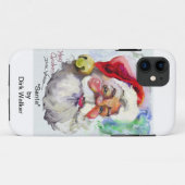 iPhone Fall - 5/5s mit Originalvorlage "Sankt" Case-Mate iPhone Hülle (Rückseite (Horizontal))