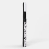 iPhone Fall-blauer Bogen mit Monogramm Case-Mate iPhone Hülle (Hinten/Rechts)