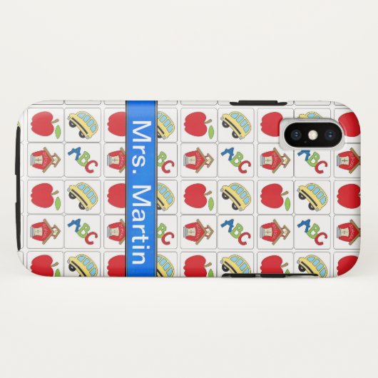 iPhone-Fall des benutzerdefinierten Lehrers Case-Mate iPhone Hülle (Rückseite (Horizontal))