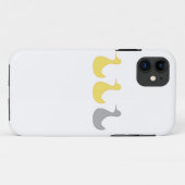 iPhone Fall-Enten-Enten-Grau-Ente Case-Mate iPhone Hülle (Rückseite (Horizontal))