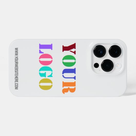 iPhone-Fall für benutzerdefinierte Firmenlogos und iPhone Hülle (Rückseite (Horizontal))