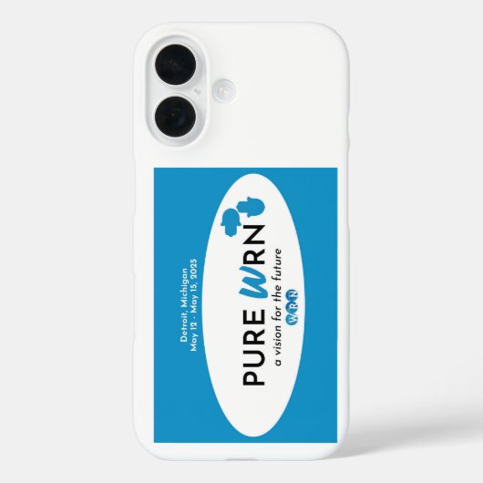 IPhone Fall für das WRN-Detroit des Übereinkommens Case-Mate iPhone Hülle (Rückseite)