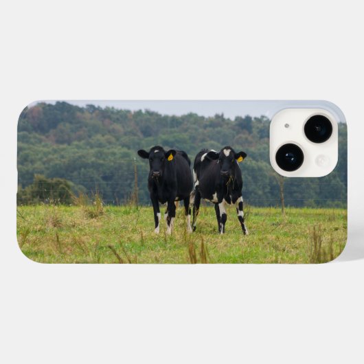 iPhone-Fall für Doppelvieh Trouble Case-Mate iPhone Hülle (Rückseite (Horizontal))