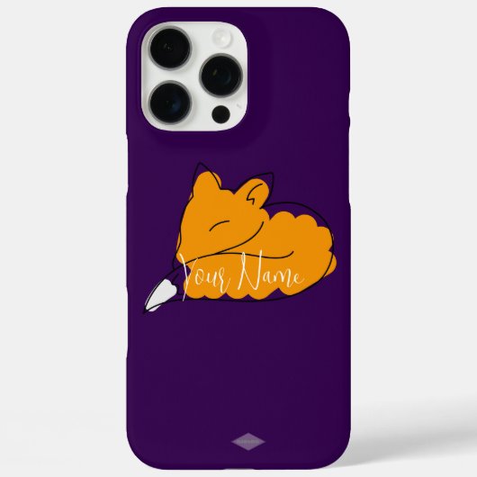 iPhone-Fall in beliebiger Farbe mit Ihrem Namen Case-Mate iPhone Hülle (Rückseite)