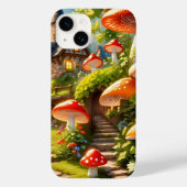 iPhone-Fall in Mushroom City Case-Mate iPhone Hülle (Rückseite)