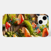 iPhone-Fall in Mushroom City Case-Mate iPhone Hülle (Rückseite (Horizontal))