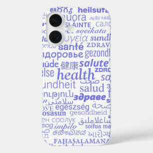 iPhone-Fall mit Gesundheitstext iPhone 16 Hülle