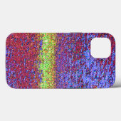 iPhone-Fall mit lila und gelber Mosaik-Case-Mate Case-Mate iPhone Hülle (Rückseite (Horizontal))
