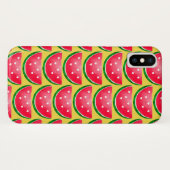 iPhone Fall mit Stück der Wassermelone Case-Mate iPhone Hülle (Rückseite (Horizontal))