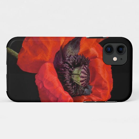 iPhone Fall "Mohnblume " Case-Mate iPhone Hülle (Rückseite (Horizontal))