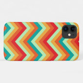 iPhone Fall-Retro Zickzack-Zickzack Muster Case-Mate iPhone Hülle (Rückseite (Horizontal))