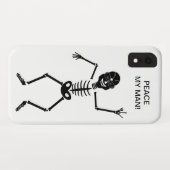 IPhone Fall, Skeleton Haltenfriedenssymbol Case-Mate iPhone Hülle (Rückseite (Horizontal))