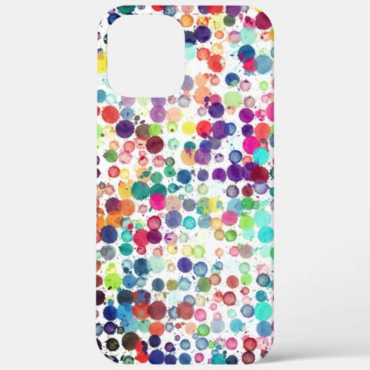 iPhone-Fall von Polka Dot Pixly Case-Mate iPhone Hülle (Rückseite)