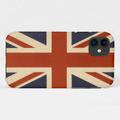 iPhone-Fall von Union Jack Case-Mate iPhone Hülle (Rückseite (Horizontal))