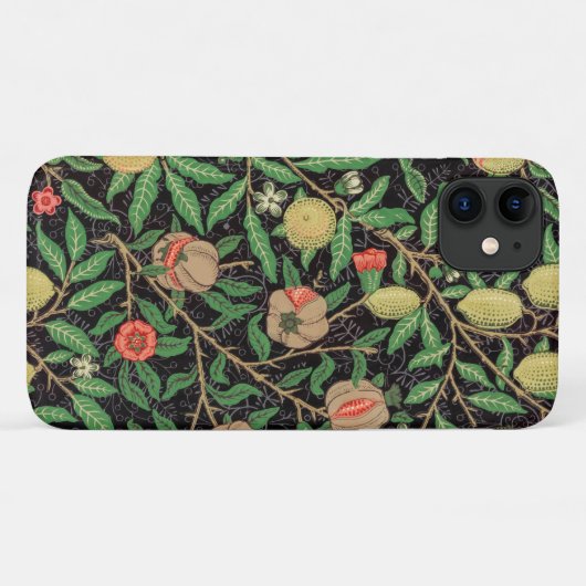 IPHONE-FALL: WILLIAM MORRIS : POMEGRANATE Case-Mate iPhone HÜLLE (Rückseite (Horizontal))