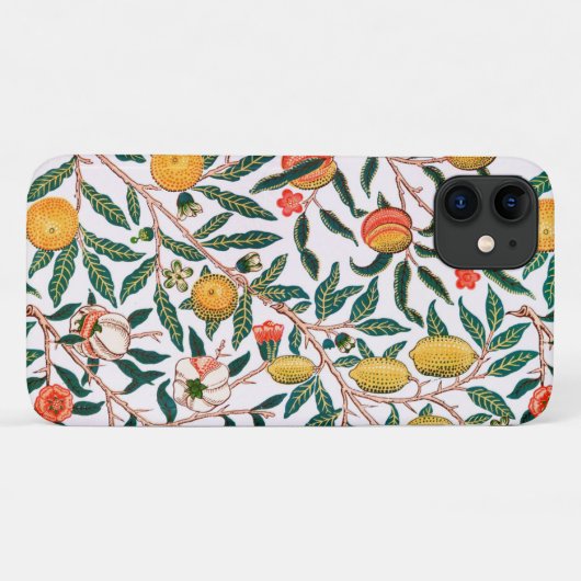 IPHONE-FALL: WILLIAM MORRIS : POMEGRANATE Case-Mate iPhone HÜLLE (Rückseite (Horizontal))