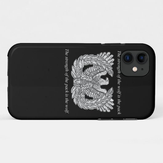 iPhone Fall/Wolfsrudel Case-Mate iPhone Hülle (Rückseite (Horizontal))