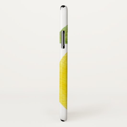 Iphone Fall-Zitronen-Aquarellentwurf Case-Mate iPhone Hülle (Hinten/Rechts)