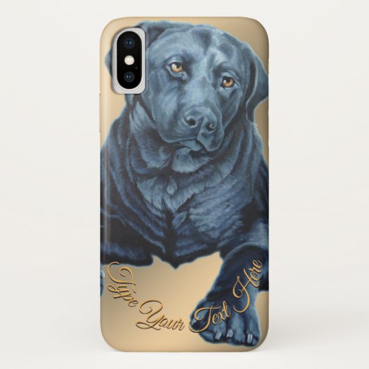 iPhone-Fälle für das Black Labrador iPhone - benut Case-Mate iPhone Hülle (Rückseite)