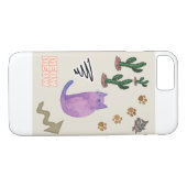 IPhone Fälle Katzenfisch Kaktus Paws Meow Case-Mate iPhone Hülle (Rückseite (Horizontal))