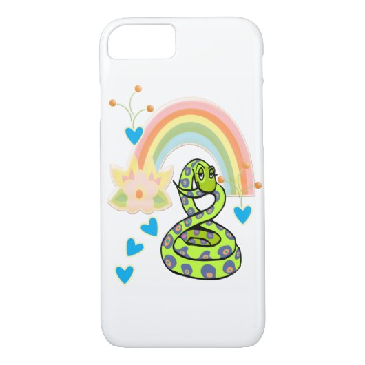 IPhone Fälle Schlange Regenbogen Case-Mate iPhone Hülle (Rückseite)
