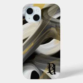 iPhone Fälle Trend Abstrakt Art Schwarz-weiß Gold Case-Mate iPhone Hülle
