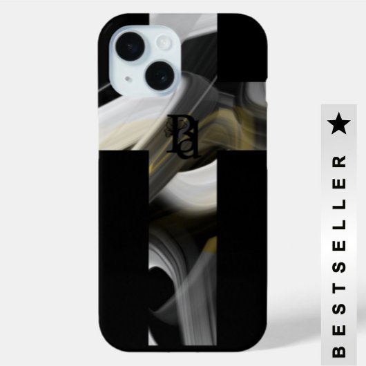 iPhone Fälle Trend Abstrakt Art Schwarz-weiß Gold Case-Mate iPhone Hülle