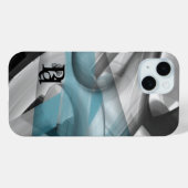 iPhone Fälle Trend Abstrakt Blue Ocean Case-Mate iPhone Hülle (Rückseite (Horizontal))