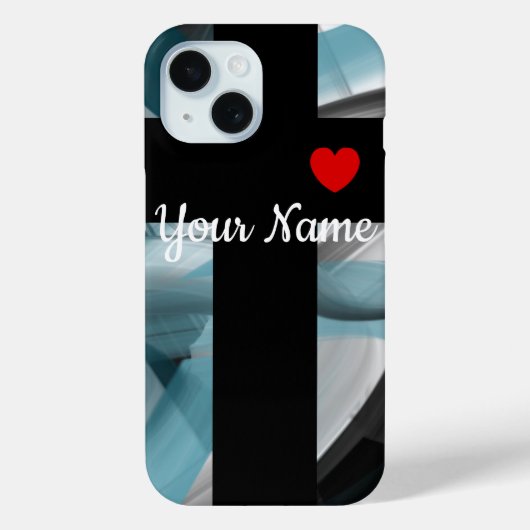 iPhone Fälle Trend Abstrakt Blue Ocean Case-Mate iPhone Hülle (Rückseite)